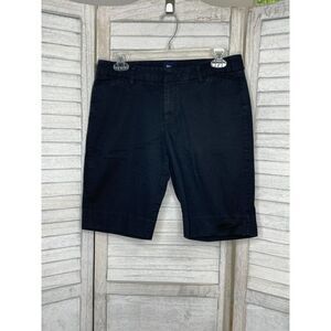 GAP Women's Bermuda Shorts Black Size 4